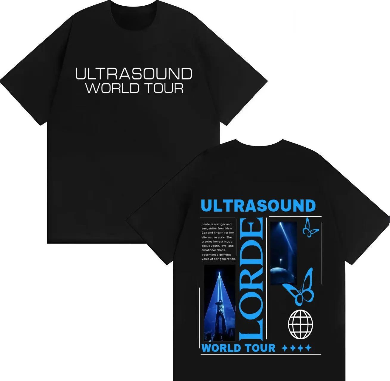 2026 Hot Singer Lorde Ultrasound World Tour Double Sided Print Tshirts Merch Graphic Tee Tshirt Y2K Cotton Short Sleeve Clothes S
2026 Hot Singer Lorde Ultrasound World Tour Double Sided Print Tshirts Merch Graphic Tee Tshirt Y2K Cotton Short Sleeve Clothes S