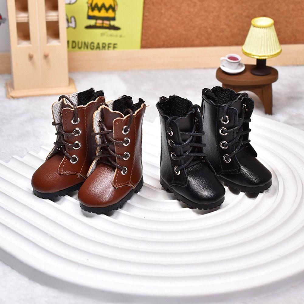 Casual Wear Doll Boots PU Leather Doll Leather Shoes Fashion 1/6 Doll Shoes Dolls Accessories чорний
Casual Wear Doll Boots PU Leather Doll Leather Shoes Fashion 1/6 Doll Shoes Dolls Accessories чорний