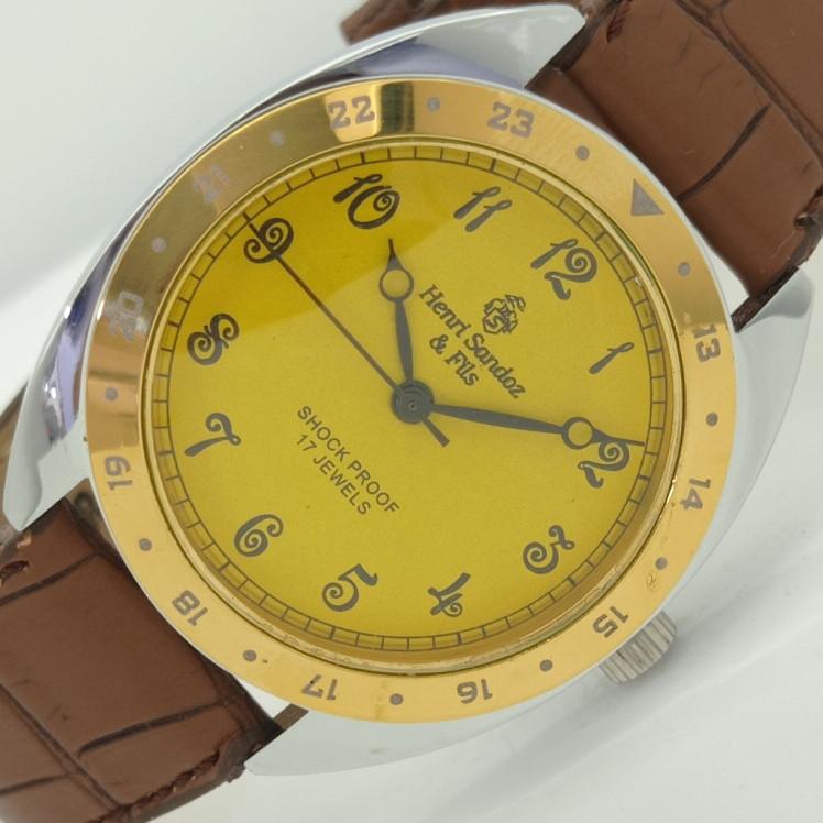 REFURBISHED VINTAGE HENRI SANDOZ & FILS SWISS MENS WRIST WATCH a415044-1 Sku010-a415044
REFURBISHED VINTAGE HENRI SANDOZ & FILS SWISS MENS WRIST WATCH a415044-1 Sku010-a415044