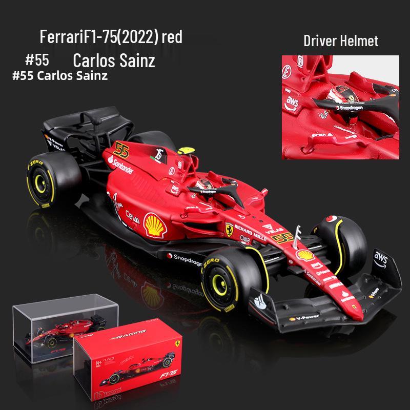 Bimego Ferrari 1:43 F1-75 Сплав Модель Гоночного Болида Формулы 1 Украшение
Bimego Ferrari 1:43 F1-75 Сплав Модель Гоночного Болида Формулы 1 Украшение