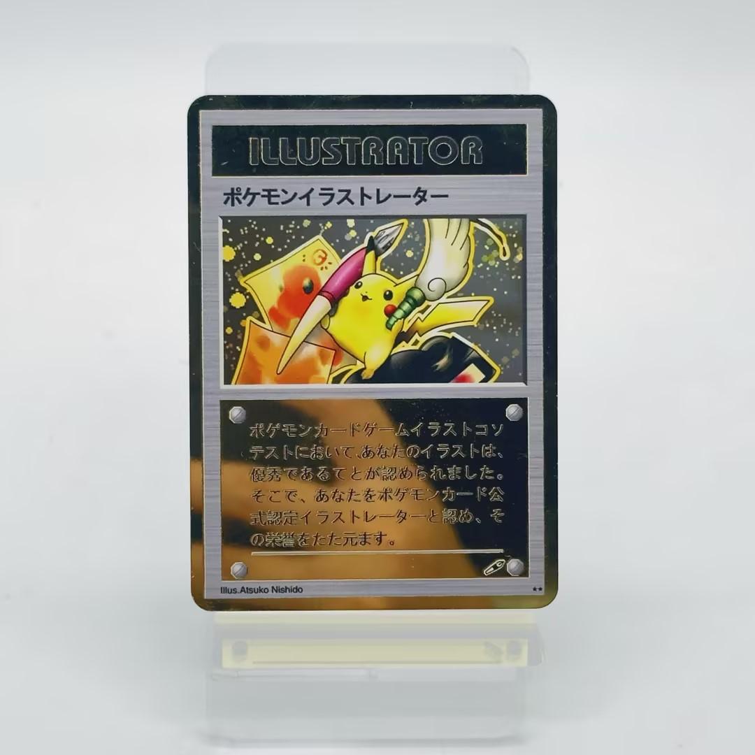 DIY Assembly PTCG Metal Collection Cards 1998 P.M.JAPANESE PROMO PIKACHU Self Made Single Card Classic Vintage Retro Game Anime Cards Gift Present Toy
DIY Assembly PTCG Metal Collection Cards 1998 P.M.JAPANESE PROMO PIKACHU Self Made Single Card Classic Vintage Retro Game Anime Cards Gift Present Toy