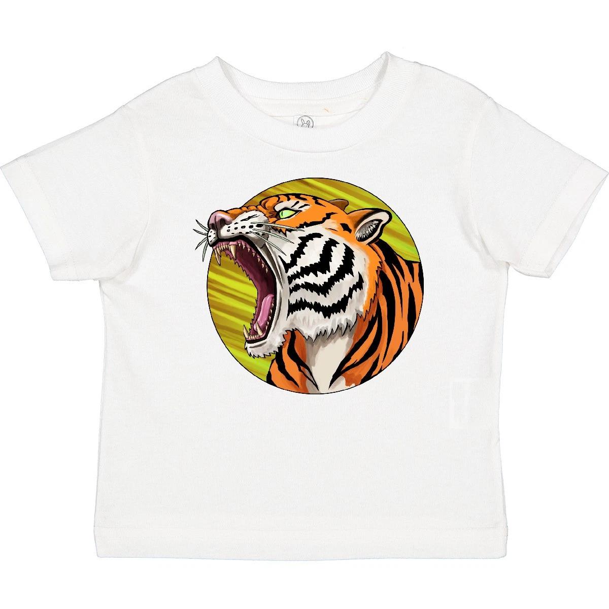 Inktastic Roaring Tiger Design Baby kids boys T-Shirt Animals Big Cat Roar Teeth Fangs 160
Inktastic Roaring Tiger Design Baby kids boys T-Shirt Animals Big Cat Roar Teeth Fangs 160