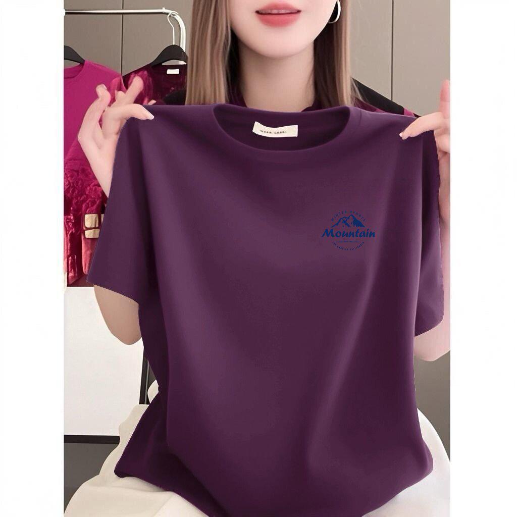 New Arrival: 2026 Women s Chic Solid Color Round Neck Short Sleeve T-shirt - Age-Reducing Fashionable Top for Casual Versatile Style. M темно-фиолетового
New Arrival: 2026 Women s Chic Solid Color Round Neck Short Sleeve T-shirt - Age-Reducing Fashionable Top for Casual Versatile Style. M темно-фиолетового