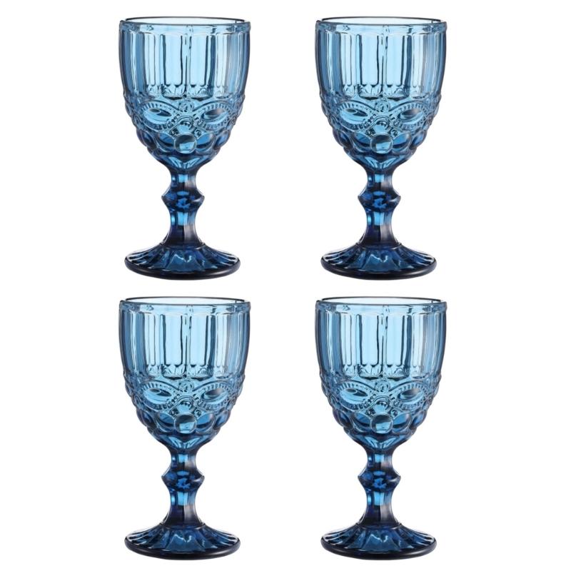 Set of 4 Sophisticated Juice Drinking Cups Wine Glasses Handmade Colored Glass Champagne Goblets for Everyday Use
Set of 4 Sophisticated Juice Drinking Cups Wine Glasses Handmade Colored Glass Champagne Goblets for Everyday Use