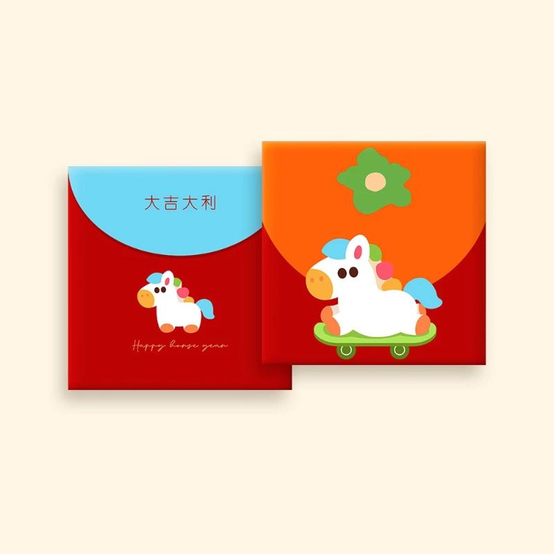 2026 Рік Коня Креативні Червоні Конверти Унікальний Дизайн Пакунки Щасливих Грошей для Дітей A9
2026 Рік Коня Креативні Червоні Конверти Унікальний Дизайн Пакунки Щасливих Грошей для Дітей A9