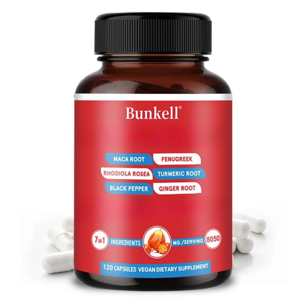 Dietary Supplement, With Fenugreek, Maca Root, Turmeric Curcumin Root, 120 Capsules Per Bottle 120 Capsules
Dietary Supplement, With Fenugreek, Maca Root, Turmeric Curcumin Root, 120 Capsules Per Bottle 120 Capsules