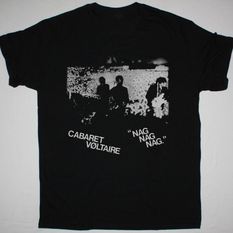 CABARET VOLTAIRE NAG NAG NAG Футболка с коротким рукавом Черная Полный размер S-4XL XL
CABARET VOLTAIRE NAG NAG NAG Футболка с коротким рукавом Черная Полный размер S-4XL XL