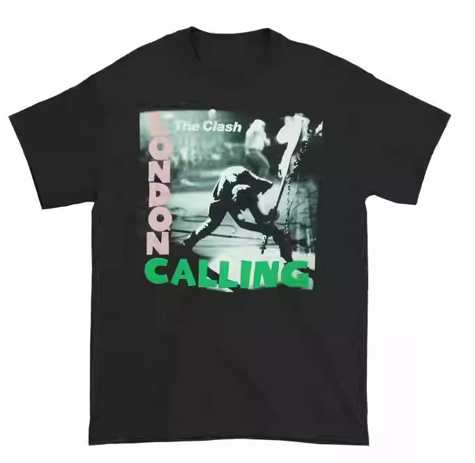 Футболка с коротким рукавом The Clash Band London Calling Гитарист-солист, Рок, Удобная и дышащая S
Футболка с коротким рукавом The Clash Band London Calling Гитарист-солист, Рок, Удобная и дышащая S