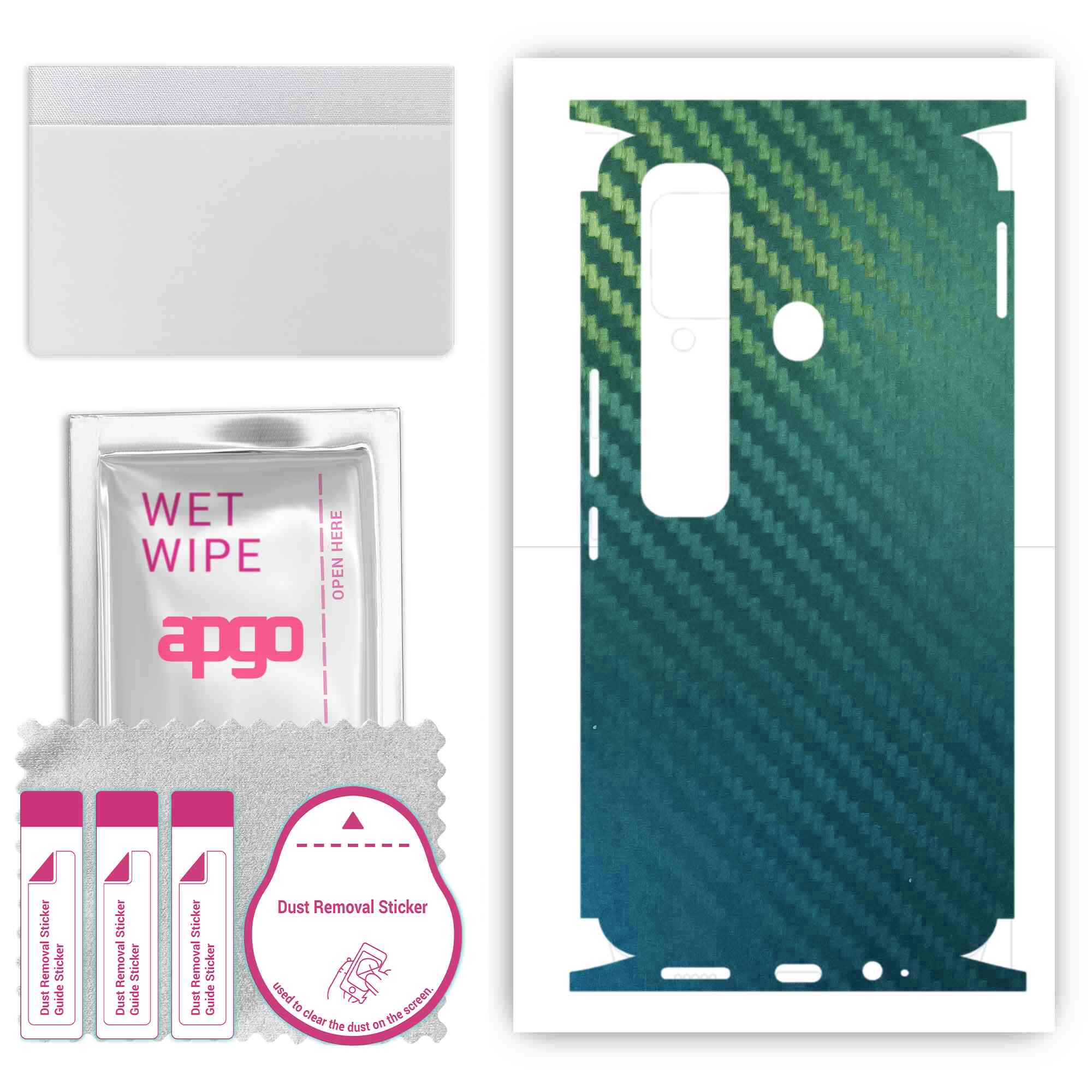 apgo Protective Skin Sticker for the back+sides compatible with Tecno Spark 7 Pro, Full Wrap Film, Foil, Vinyl - Pattern Carbon Chameleon CAKA1
apgo Protective Skin Sticker for the back+sides compatible with Tecno Spark 7 Pro, Full Wrap Film, Foil, Vinyl - Pattern Carbon Chameleon CAKA1