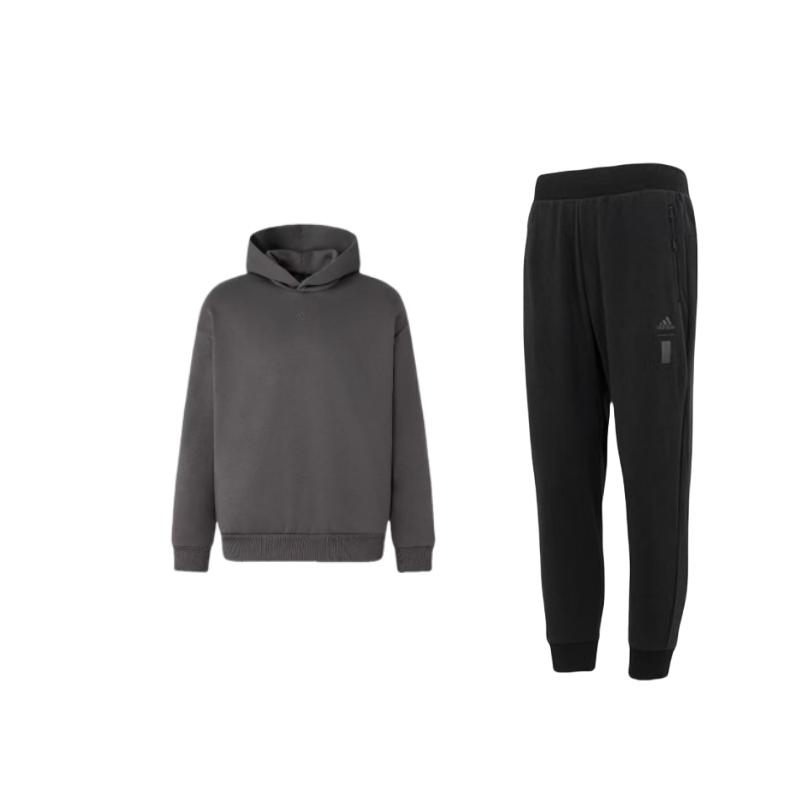 Adidas Letter Logo Fleece Loose Fit Hooded Sweatshirt And Elastic Waist Cuffed Pants Casual Sports Set Men sweatshirt and pants IA8187+IX1964 S
Adidas Letter Logo Fleece Loose Fit Hooded Sweatshirt And Elastic Waist Cuffed Pants Casual Sports Set Men sweatshirt and pants IA8187+IX1964 S