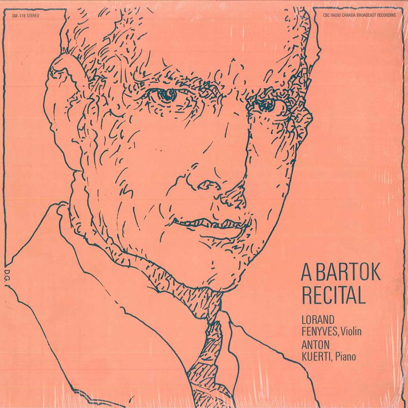LP Record LORAND FENYVES (VIOLIN), ANTON KUER - A Bartok RECITAL SM116 CBS RADIO CANAD Canada Classical Used
LP Record LORAND FENYVES (VIOLIN), ANTON KUER - A Bartok RECITAL SM116 CBS RADIO CANAD Canada Classical Used