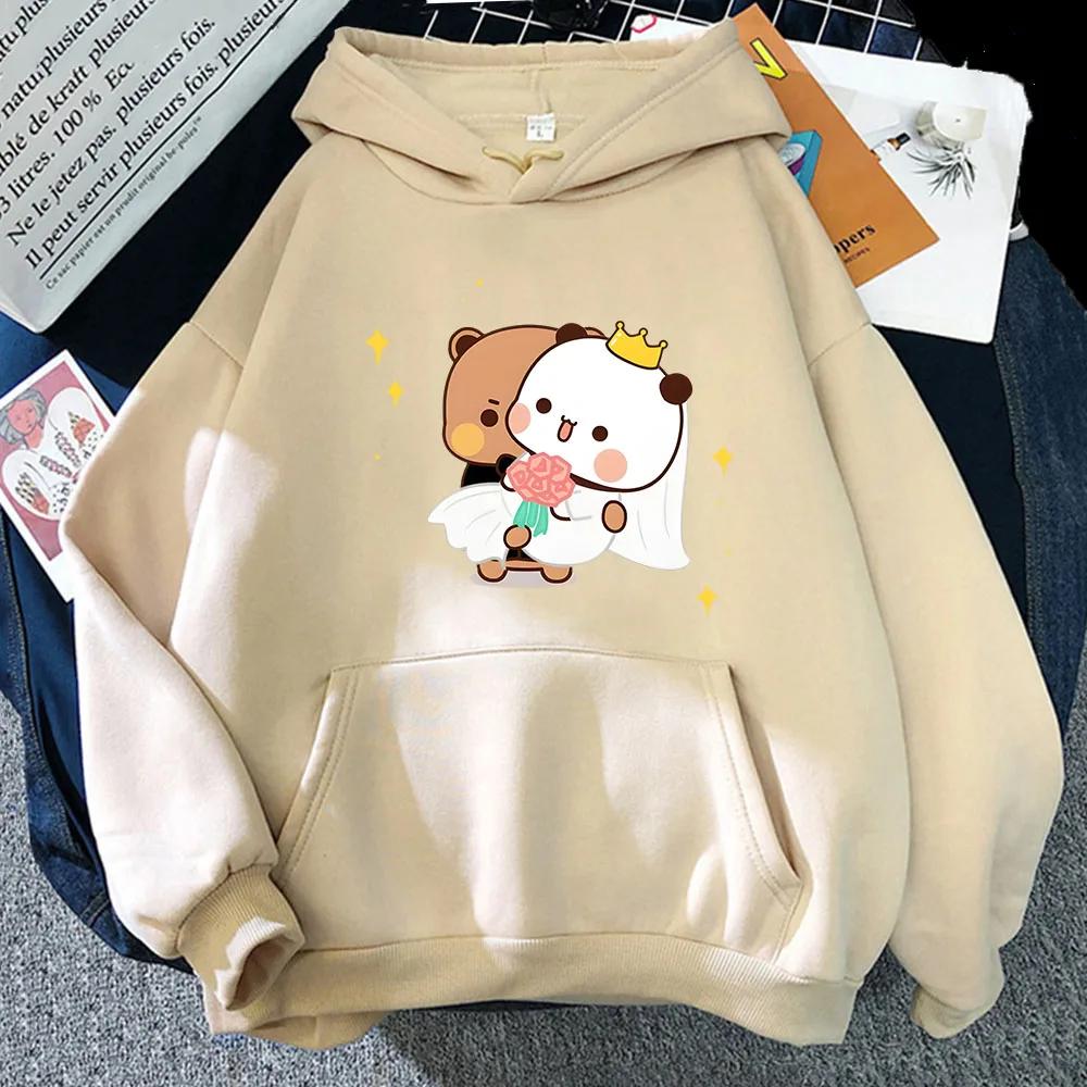 Толстовки с капюшоном Dudu и Bubu Get Married для мужчин/женщин, одежда Kawaii, милые толстовки с изображением медведя панды, флис, эстетичный пуловер Sudaderas S
Толстовки с капюшоном Dudu и Bubu Get Married для мужчин/женщин, одежда Kawaii, милые толстовки с изображением медведя панды, флис, эстетичный пуловер Sudaderas S