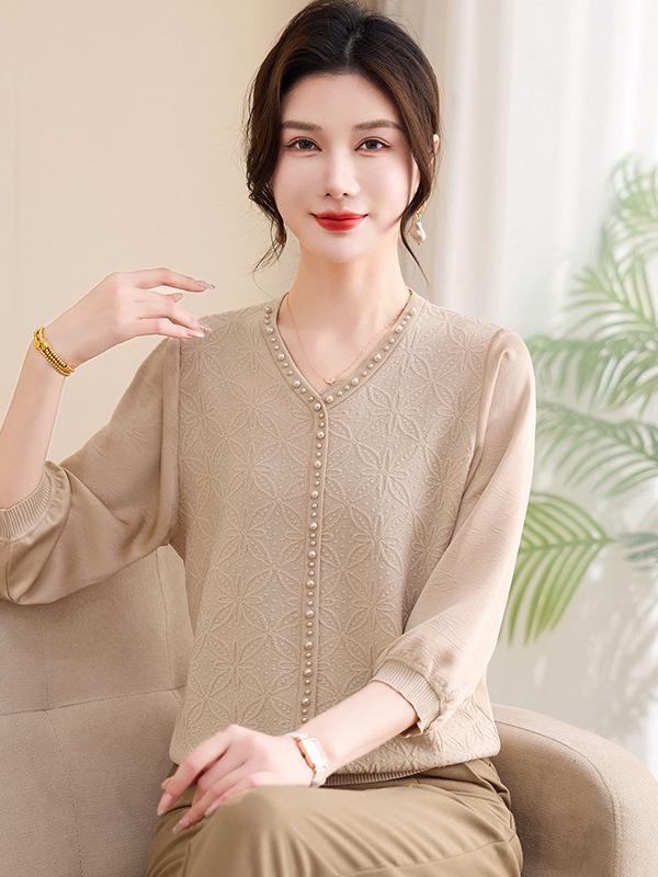 Women s Slimming Long Sleeve Knit Sweater - Autumn/Spring Versatile Top M (85-105 jin) грязно-белый
Women s Slimming Long Sleeve Knit Sweater - Autumn/Spring Versatile Top M (85-105 jin) грязно-белый