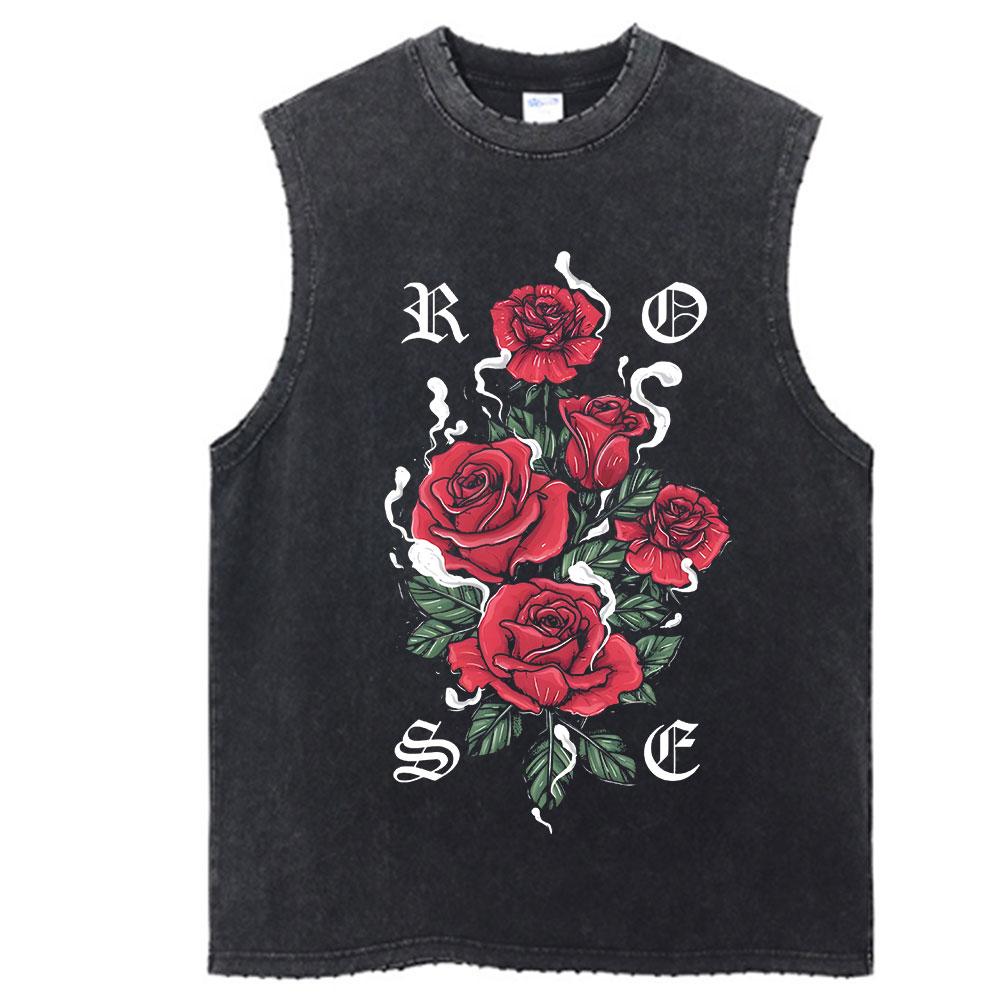 Vintage Tank Top Graphic Y2K Rose Flowers Print T Shirt Cotton Hip Hop Streetwear Oversize Summer Washed Tops Vest 3XL
Vintage Tank Top Graphic Y2K Rose Flowers Print T Shirt Cotton Hip Hop Streetwear Oversize Summer Washed Tops Vest 3XL