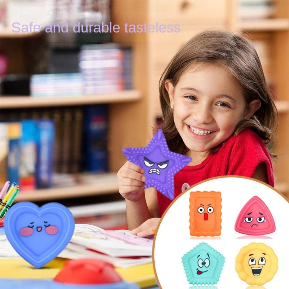 6PCS/set Relaxing Soft Worry Stone Fidget Toy Silicone Silicone Suction Cup Toy Toddlers 6pcs/set
6PCS/set Relaxing Soft Worry Stone Fidget Toy Silicone Silicone Suction Cup Toy Toddlers 6pcs/set