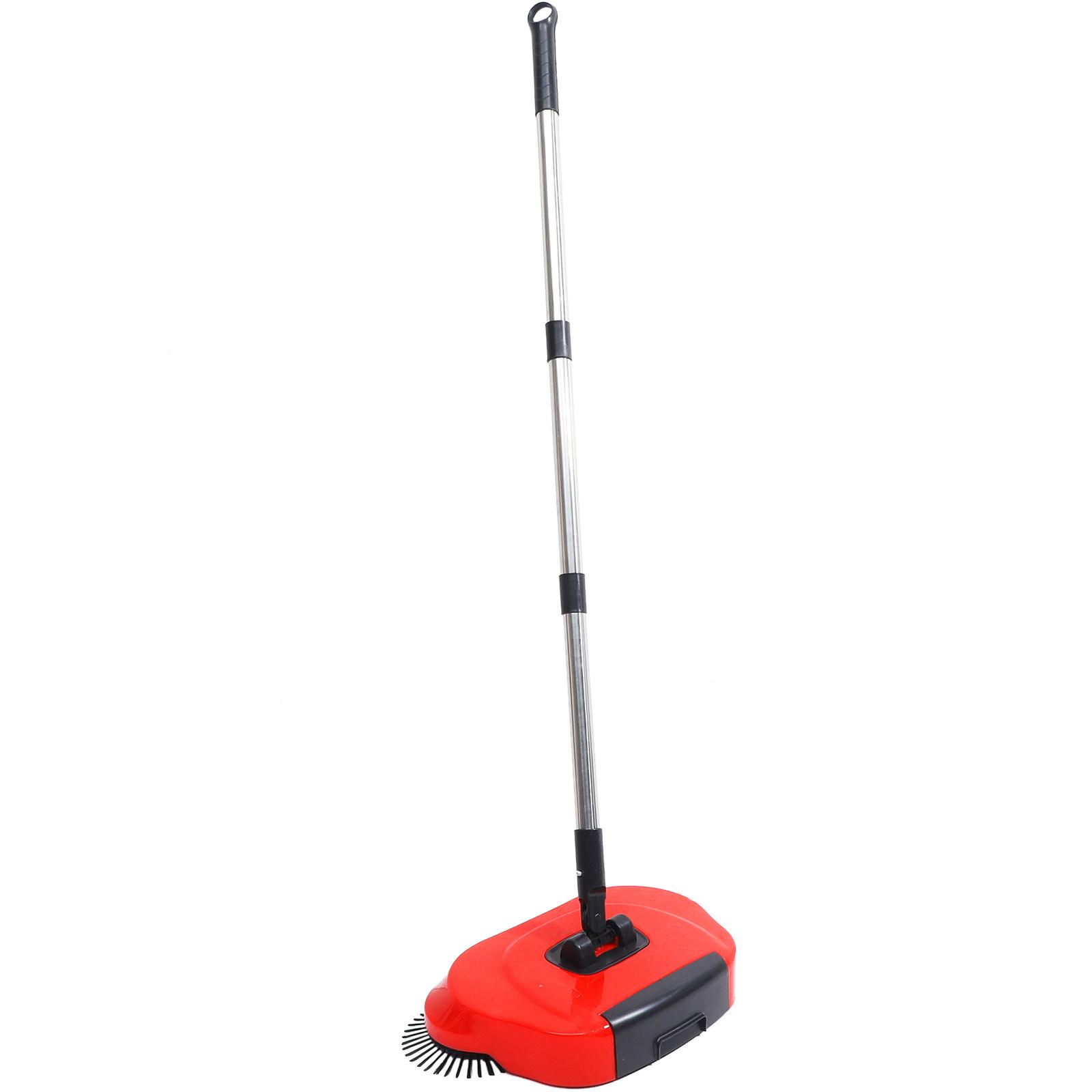 -Degree Rotation Sweeper Manual Push Floor Broom Hand Cleaning Tool Adjustable Stainless Steel Handle for Home червоний
-Degree Rotation Sweeper Manual Push Floor Broom Hand Cleaning Tool Adjustable Stainless Steel Handle for Home червоний