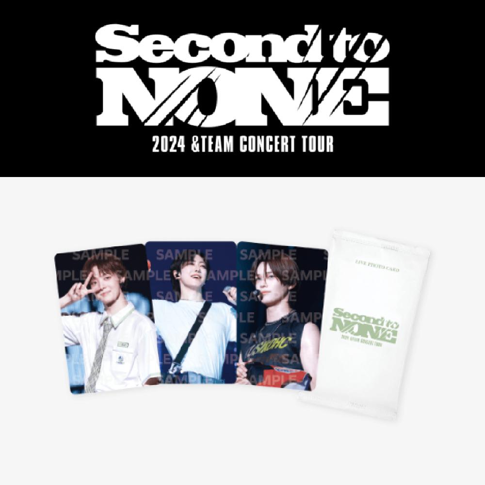 Предварительный заказ 2024 &TEAM Concert Tour Second to NONE Live Photo Card Random 1 pack
Предварительный заказ 2024 &TEAM Concert Tour Second to NONE Live Photo Card Random 1 pack