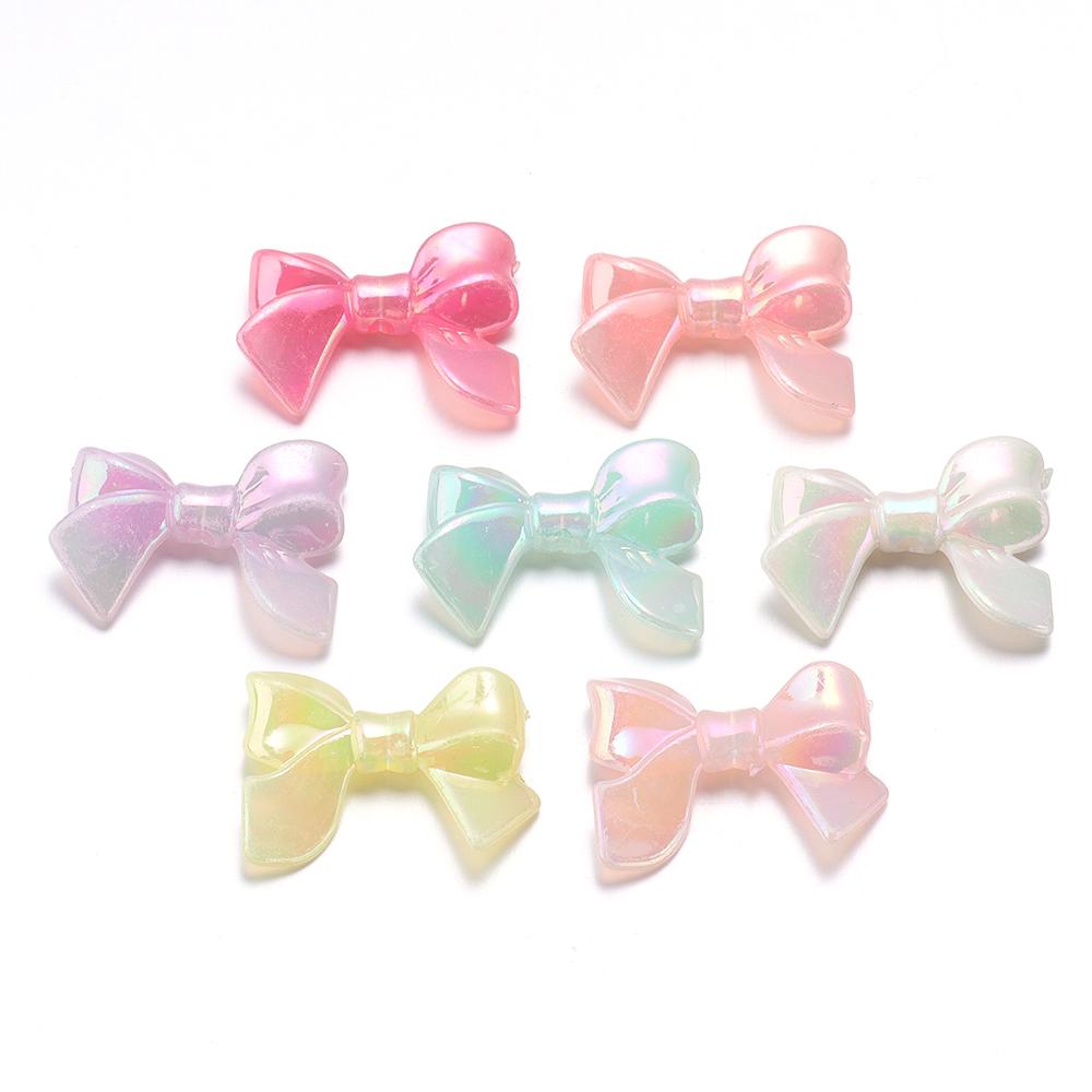 20pcs Bow Acrylic Beads 33x24mm Mix Color Bowknot Loose Beads For DIY Jewelry Making Bracelets Necklace Phone Key Chain Supplies
20pcs Bow Acrylic Beads 33x24mm Mix Color Bowknot Loose Beads For DIY Jewelry Making Bracelets Necklace Phone Key Chain Supplies