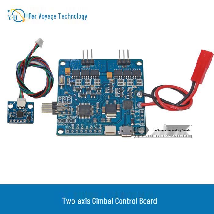 32-bit Dual-Axis Brushless Gimbal Control Board with Gyroscope Sensor Two-Axis
32-bit Dual-Axis Brushless Gimbal Control Board with Gyroscope Sensor Two-Axis