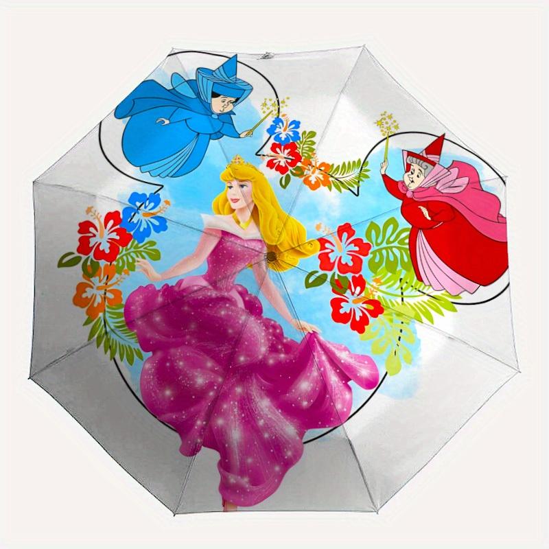 1pc Princess Aurora Automatic Folding Umbrella: Compact 8-rib Design Cartoon Travel Companion for Outdoor, Casual Accessory
1pc Princess Aurora Automatic Folding Umbrella: Compact 8-rib Design Cartoon Travel Companion for Outdoor, Casual Accessory