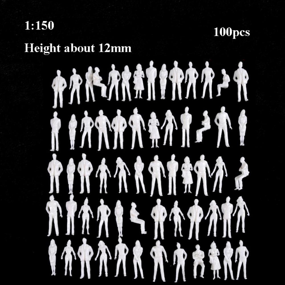 10/100pcs 1:300/1:200/1:100/1:150 Miniature Simulation Figures Model 1:75/1:50/1:42/1:30/1:25 Scale Building People Figures
10/100pcs 1:300/1:200/1:100/1:150 Miniature Simulation Figures Model 1:75/1:50/1:42/1:30/1:25 Scale Building People Figures