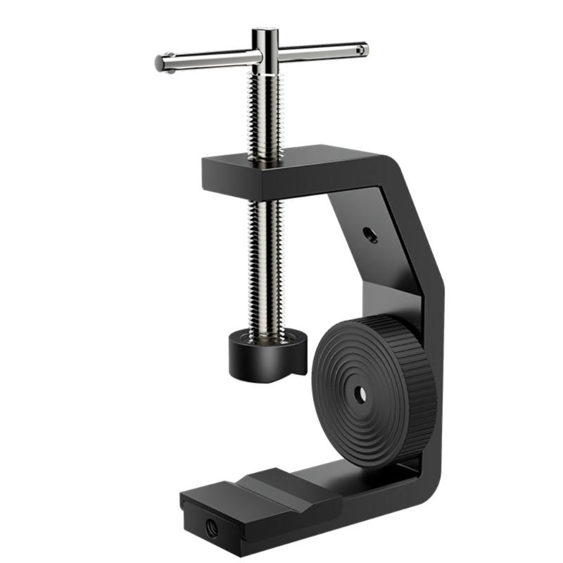 C Type Desktop Clamp with 1/4Inch Screw Interfaces for DSLR, Action Cameras and Lighting Accessories Multiple Purpose 1
C Type Desktop Clamp with 1/4Inch Screw Interfaces for DSLR, Action Cameras and Lighting Accessories Multiple Purpose 1