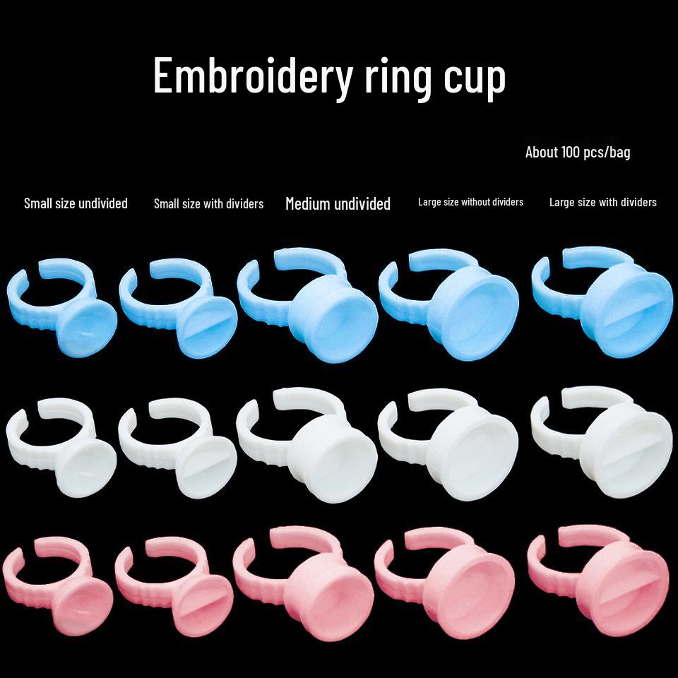 Microblading & Eyebrow Tattoo Pigment Cups with Eyelash Extension Glue Tray Small, with divider (approx. 100 pcs/bag) синій
Microblading & Eyebrow Tattoo Pigment Cups with Eyelash Extension Glue Tray Small, with divider (approx. 100 pcs/bag) синій