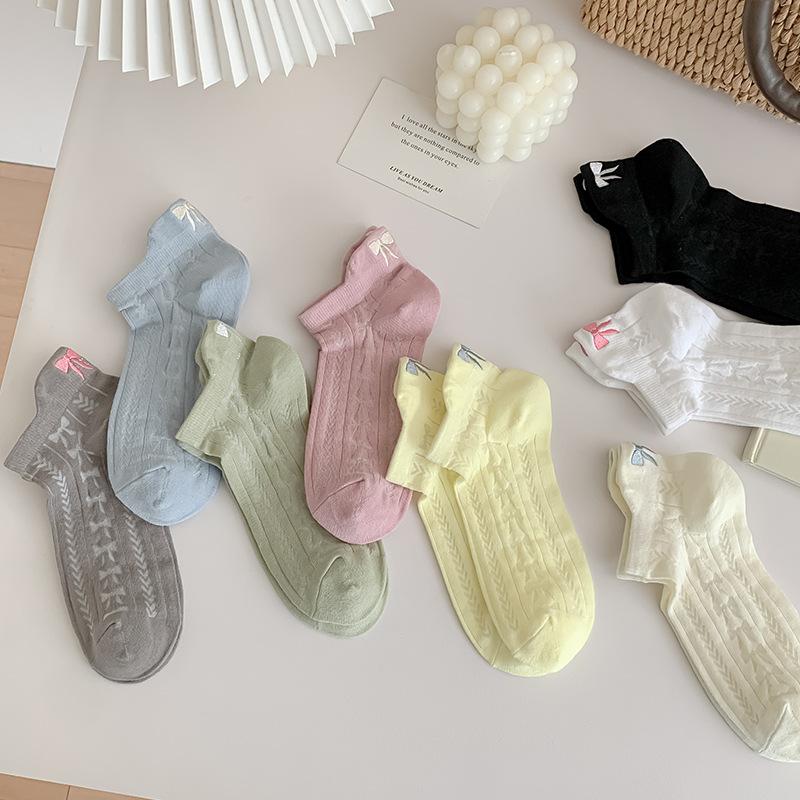 Female Summer Style Sweet Solid Color Low Top Heel Ear Lifting Embroidery Bow Boat Socks 1 pair чёрный
Female Summer Style Sweet Solid Color Low Top Heel Ear Lifting Embroidery Bow Boat Socks 1 pair чёрный