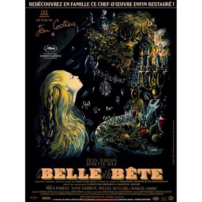 LA BELLE ET LA BETE Affiche Cinéma Originale Roulée Petit format 53x40cm JEAN COCTEAU Ressortie
LA BELLE ET LA BETE Affiche Cinéma Originale Roulée Petit format 53x40cm JEAN COCTEAU Ressortie