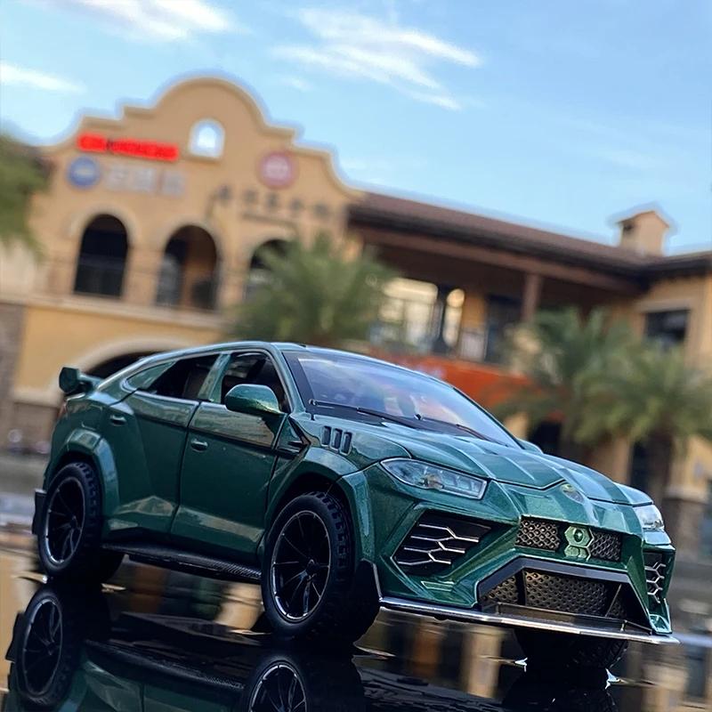 1:32 Модель внедорожника Lamborghini URUS из сплава, спортивный автомобиль, литые металлические игрушечные транспортные средства, модель автомобиля для симуляционной коллекции, детская игрушка, подарок зелёный
1:32 Модель внедорожника Lamborghini URUS из сплава, спортивный автомобиль, литые металлические игрушечные транспортные средства, модель автомобиля для симуляционной коллекции, детская игрушка, подарок зелёный