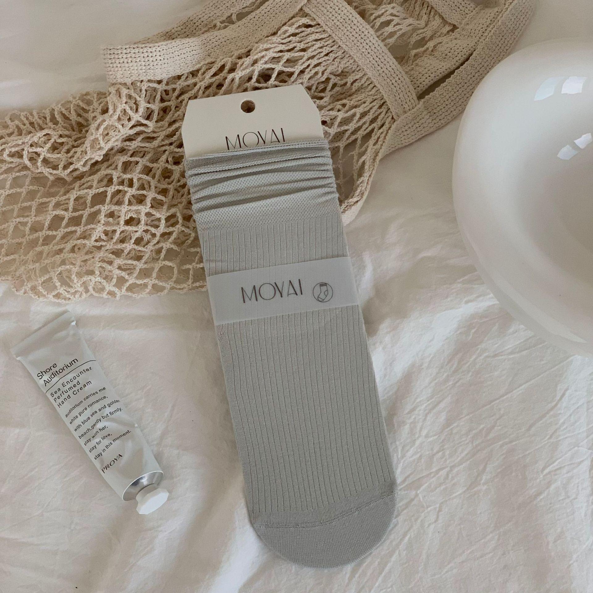 Thin Breathable Mesh Draw Socks Solid Color Versatile Medium Tube Boneless Seam Head Stacking Socks One size fits all світло-сірого кольору
Thin Breathable Mesh Draw Socks Solid Color Versatile Medium Tube Boneless Seam Head Stacking Socks One size fits all світло-сірого кольору