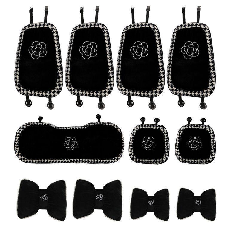 Goddess Style Plush Heated Car Seat Cushion - Universal for All Seasons Long hair houndstooth with camellia embroidery
Goddess Style Plush Heated Car Seat Cushion - Universal for All Seasons Long hair houndstooth with camellia embroidery