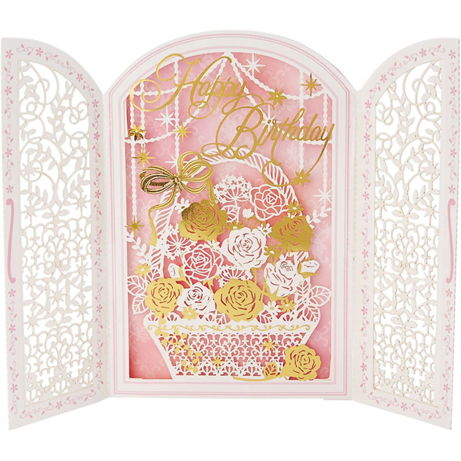 Sanrio Birthday Rose Greeting Ships Card, Laser-Cut Card, Overseas, BD102-2831549
Sanrio Birthday Rose Greeting Ships Card, Laser-Cut Card, Overseas, BD102-2831549