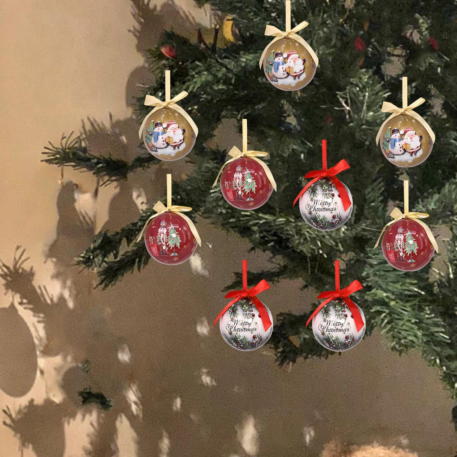 9 Pieces Christmas Ball Ornaments Pendant Drops Tree Hanging Decorations Xmas Decor for Red Yellow Green
9 Pieces Christmas Ball Ornaments Pendant Drops Tree Hanging Decorations Xmas Decor for Red Yellow Green