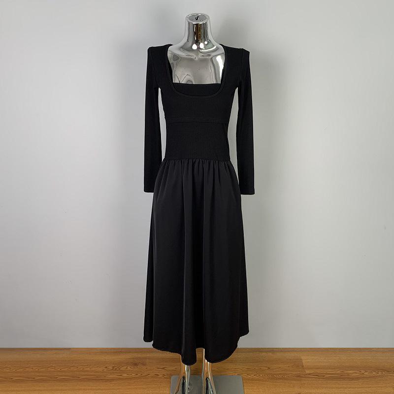 Korean Dongdaemun U-Neck Long-Sleeve Dress - Stylish and Figure-Flattering with a Sexy Low-Cut Design One Size
Korean Dongdaemun U-Neck Long-Sleeve Dress - Stylish and Figure-Flattering with a Sexy Low-Cut Design One Size