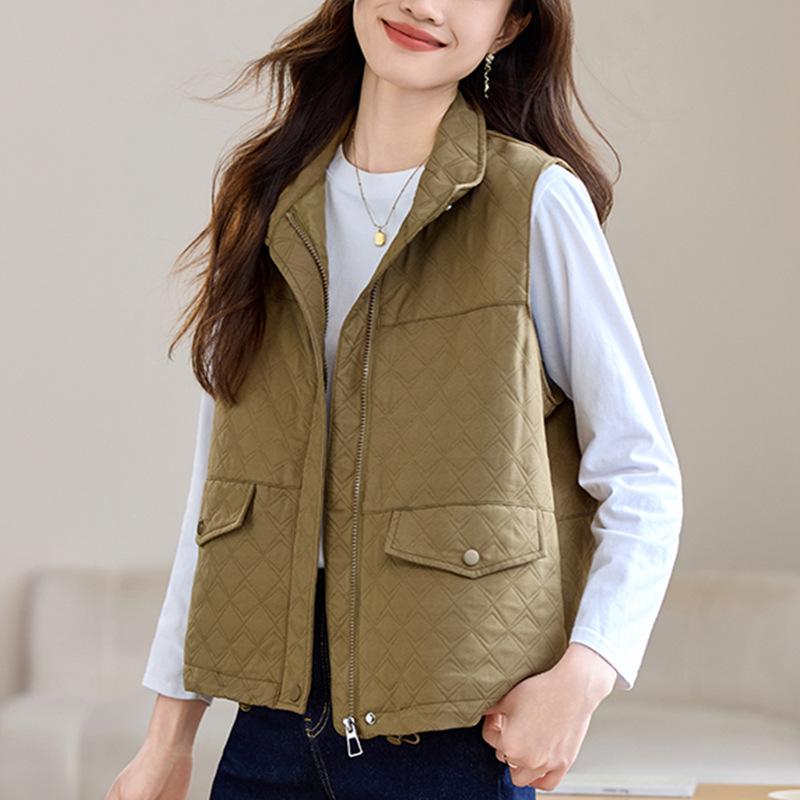 Women s Layered Sleeveless Vest Jacket - 2025 Spring/Autumn Trendy Outerwear for Moms L
Women s Layered Sleeveless Vest Jacket - 2025 Spring/Autumn Trendy Outerwear for Moms L
