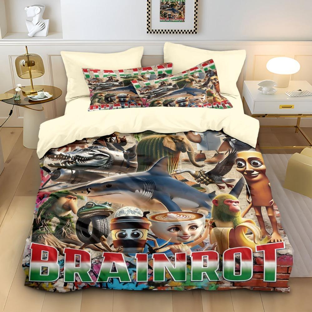 Cartoon animal Duvet Cover pillowcase Bedding Bedroom Decoration Children Gift adult Single Double bed Large SizeZip Duvet Cover 200x200cm помаранчевий
Cartoon animal Duvet Cover pillowcase Bedding Bedroom Decoration Children Gift adult Single Double bed Large SizeZip Duvet Cover 200x200cm помаранчевий