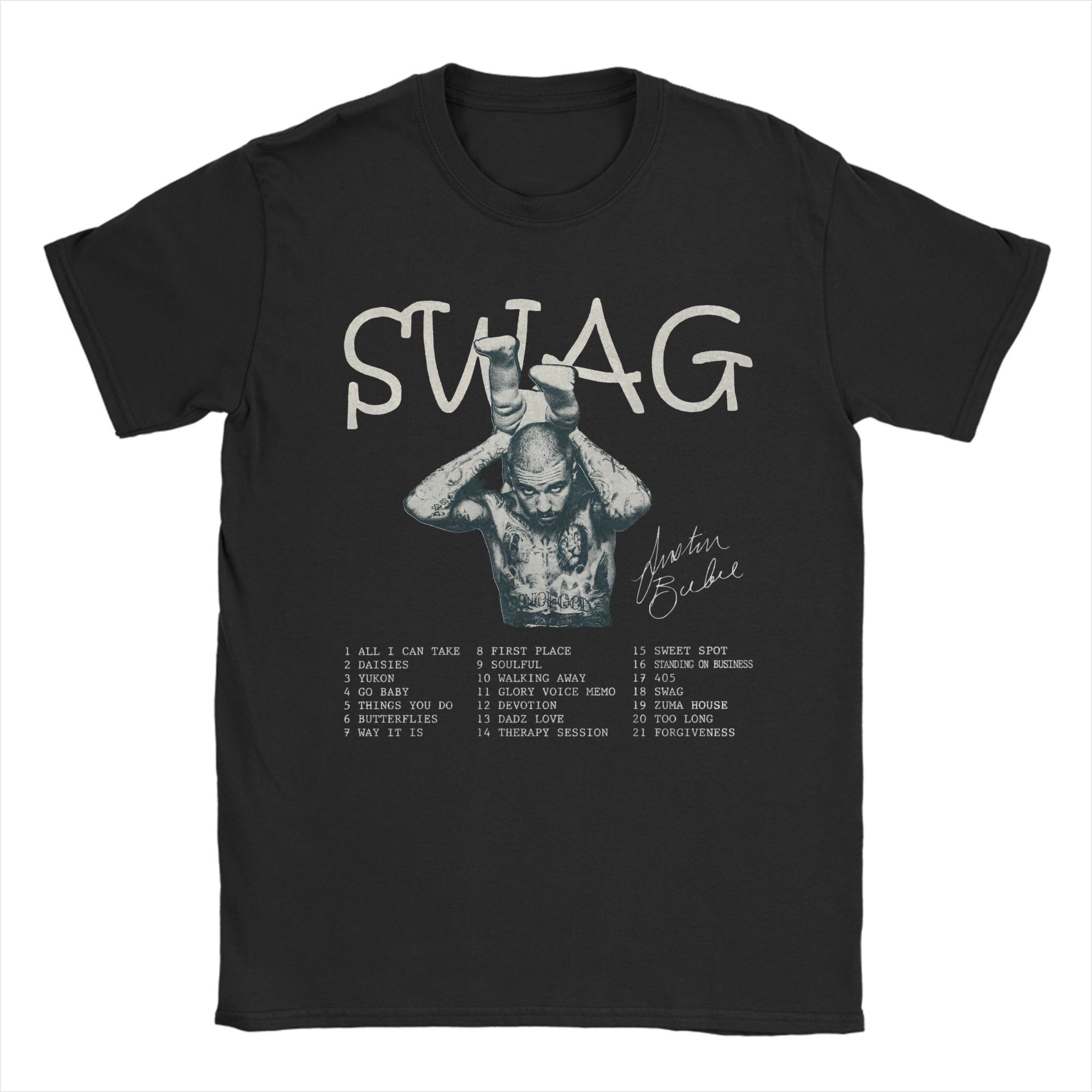 Новинка Bieber SWAG 2025 Футболка з альбомом Джастіна Для унісекс Чиста бавовна Футболка З коротким рукавом Топи 2XL
Новинка Bieber SWAG 2025 Футболка з альбомом Джастіна Для унісекс Чиста бавовна Футболка З коротким рукавом Топи 2XL