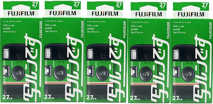 5 Fujicolor QuickSnaps with Standard Simple 27 Early Model LF SP FL 27SH Lens, Type, Ace, Exposures, Design, S-ACE
5 Fujicolor QuickSnaps with Standard Simple 27 Early Model LF SP FL 27SH Lens, Type, Ace, Exposures, Design, S-ACE