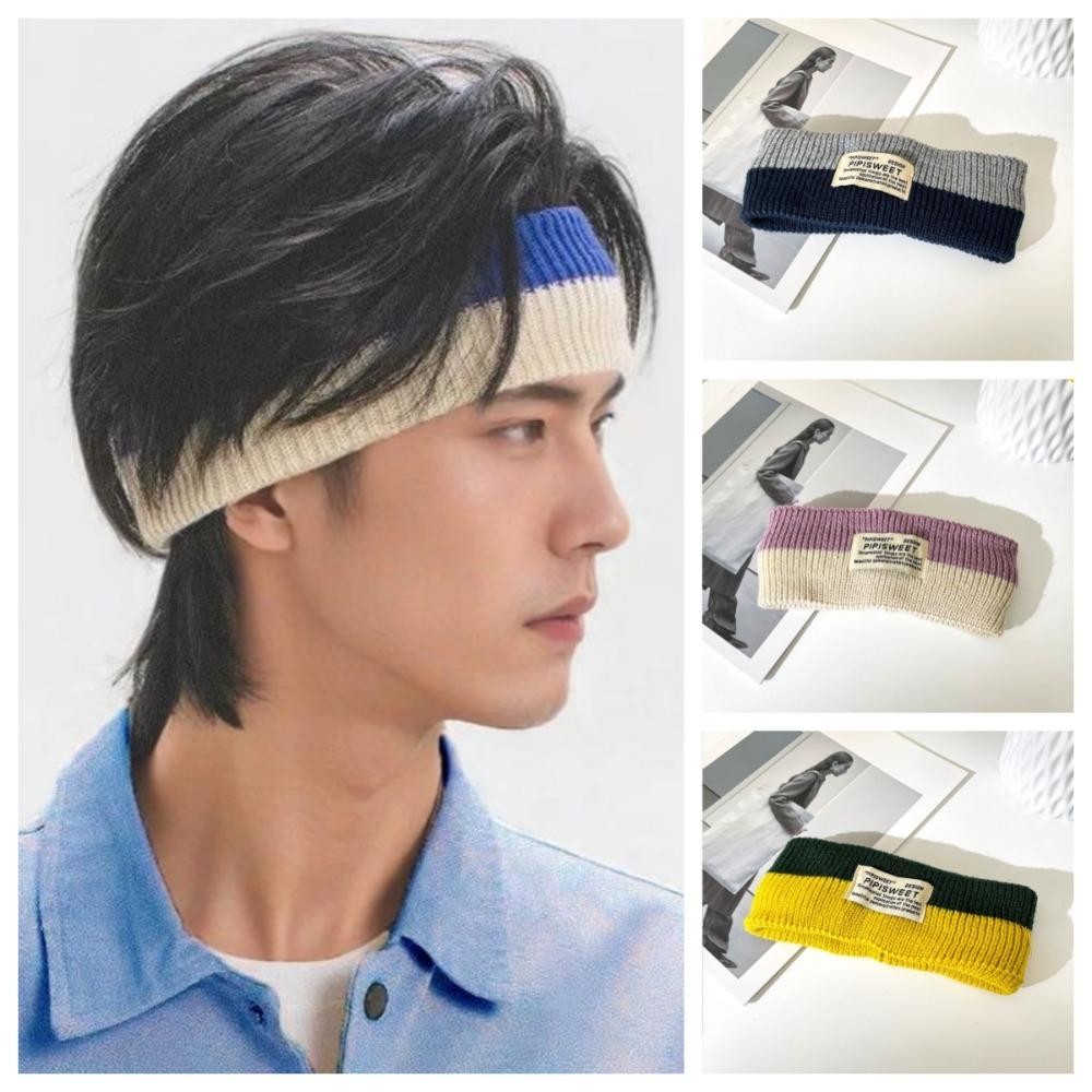 Soft Knitted Headband Woolen Yarn Contrast Color Headwrap Fashion Workout Headband Boys Style 3
Soft Knitted Headband Woolen Yarn Contrast Color Headwrap Fashion Workout Headband Boys Style 3