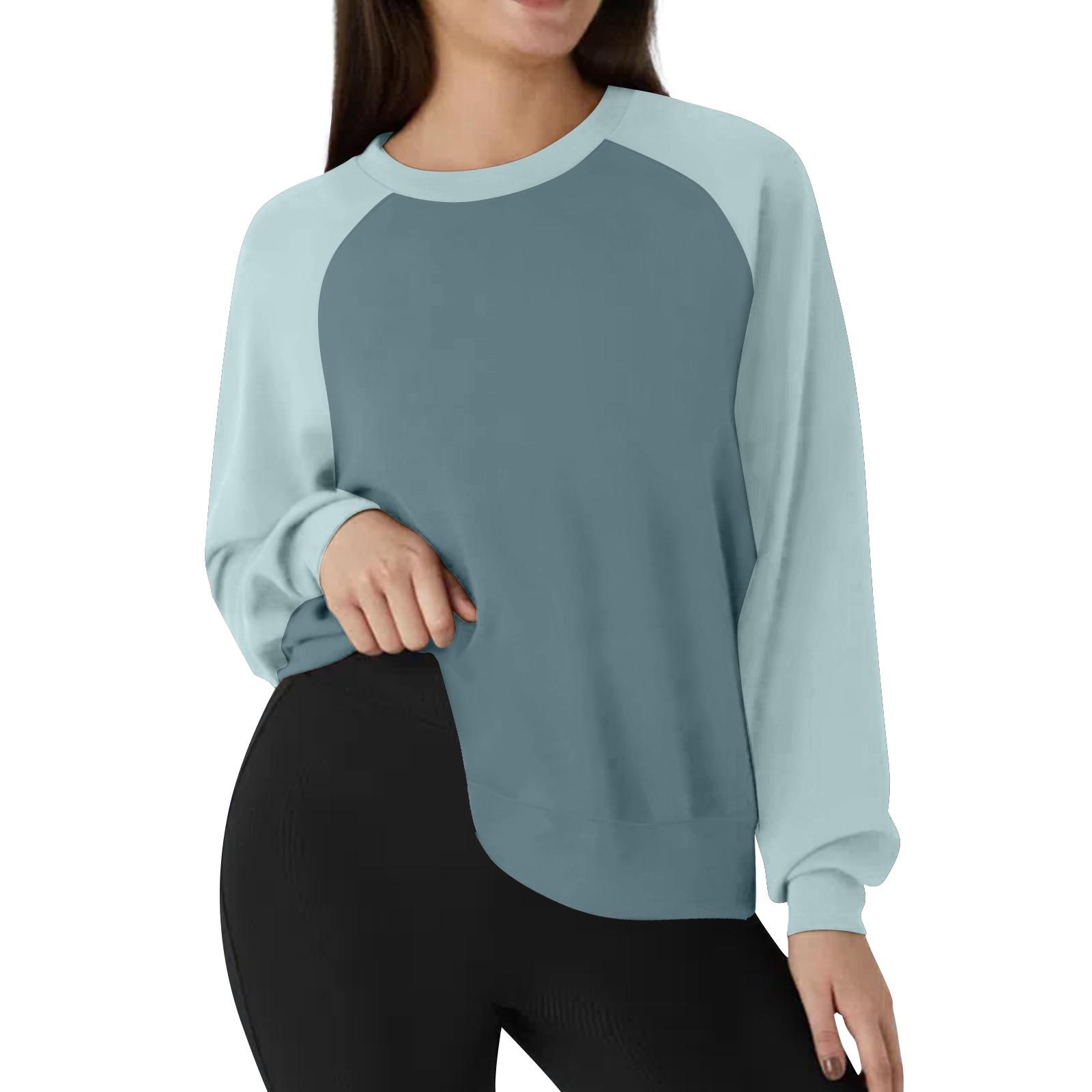 Женская повседневная свободная толстовка-пуловер, однотонная толстовка с длинными рукавами M
Женская повседневная свободная толстовка-пуловер, однотонная толстовка с длинными рукавами M