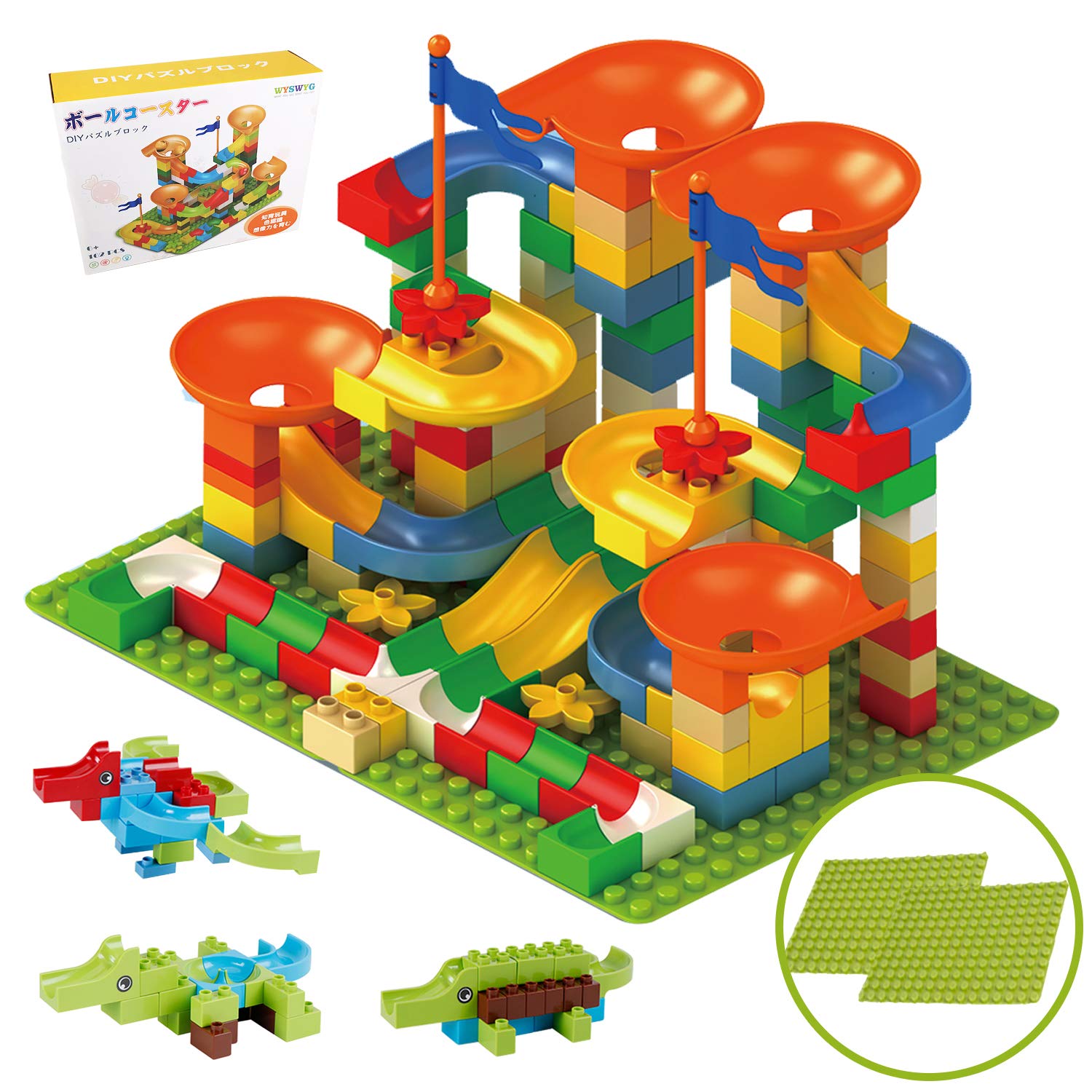 WYSWYG Pitagora Switch Ball Coaster Rolling Coaster Ball Rolling Block 3D Puzzle Обучающая игрушка Совместимость с Lego Образовательный рельсовый блок Концентрация
WYSWYG Pitagora Switch Ball Coaster Rolling Coaster Ball Rolling Block 3D Puzzle Обучающая игрушка Совместимость с Lego Образовательный рельсовый блок Концентрация