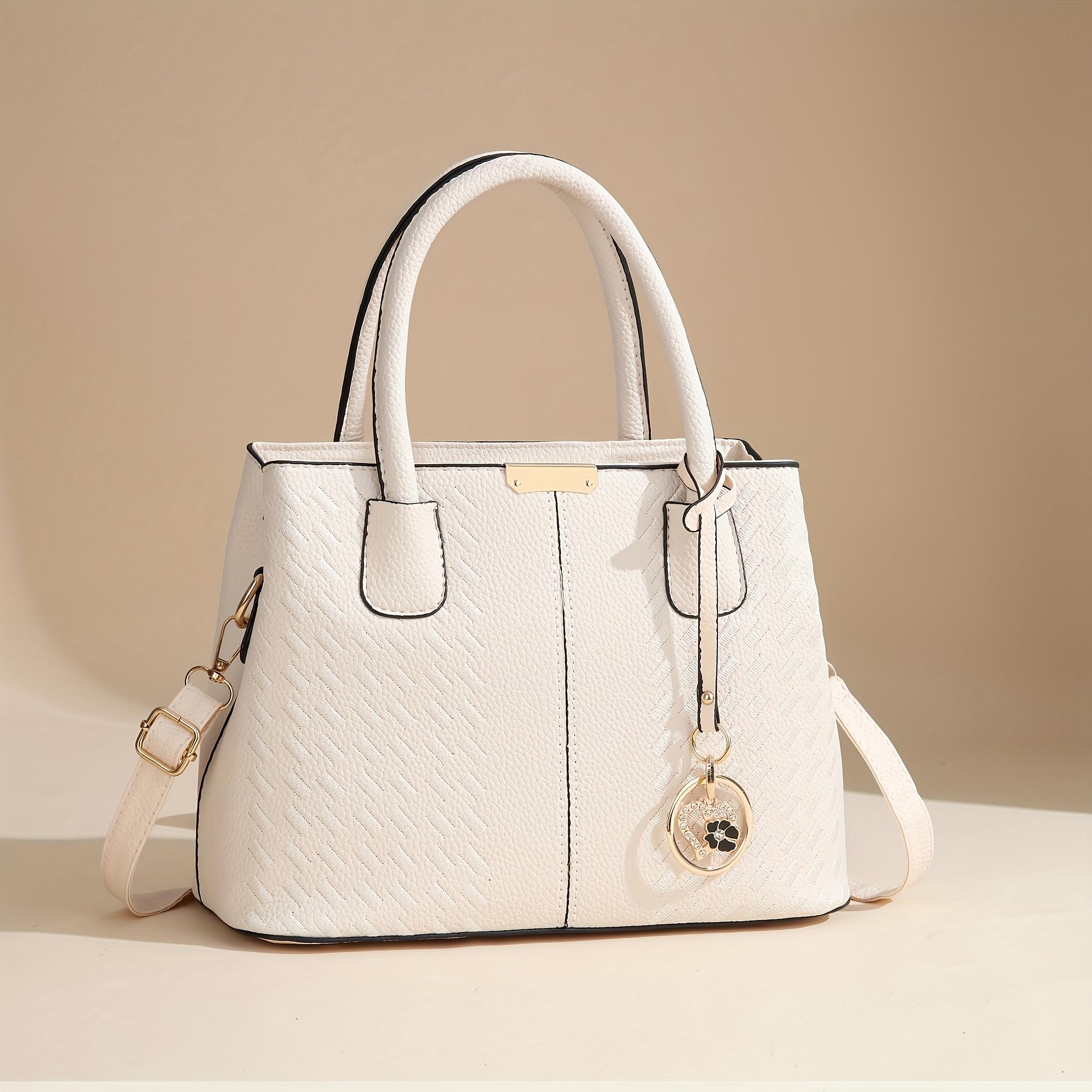 New fashion tote bag one shoulder crossbody bag off білий колір
New fashion tote bag one shoulder crossbody bag off білий колір