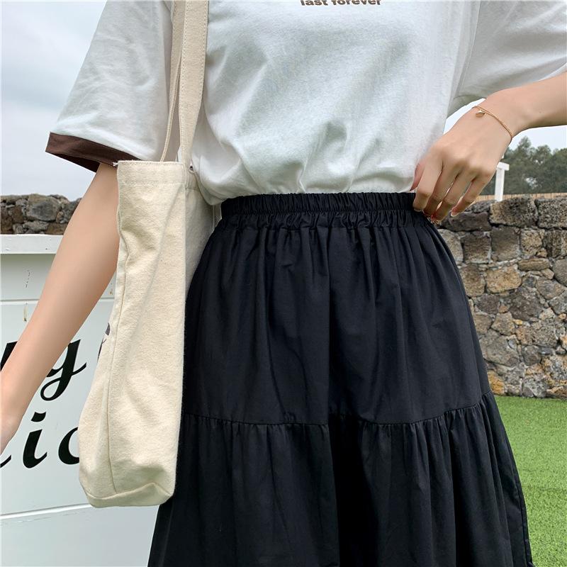 Women s Summer New Style Student Gentle White Stacked Skirt Umbrella Skirt High Waist Mid-length A-line Skirt Long Skirt L чёрный
Women s Summer New Style Student Gentle White Stacked Skirt Umbrella Skirt High Waist Mid-length A-line Skirt Long Skirt L чёрный