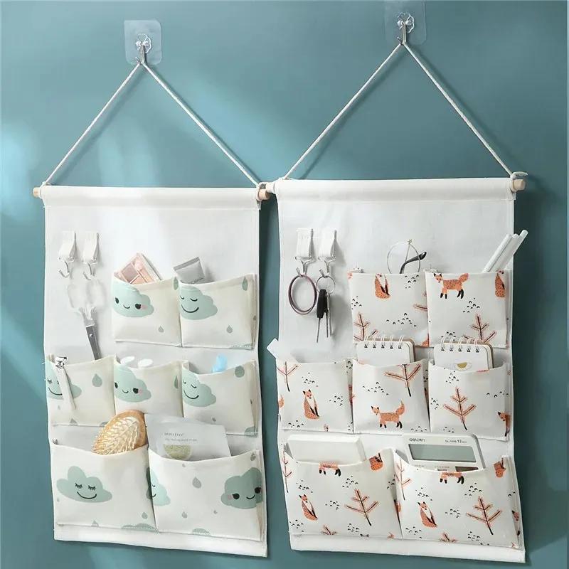 3/5/7 Pockets Cotton Wall Mounted Storage Bag Home Room Closet Door Sundries Clothes Hanging Bag Holder Cosmetic Toys Organizer Forest Fox-5 Pockets
3/5/7 Pockets Cotton Wall Mounted Storage Bag Home Room Closet Door Sundries Clothes Hanging Bag Holder Cosmetic Toys Organizer Forest Fox-5 Pockets