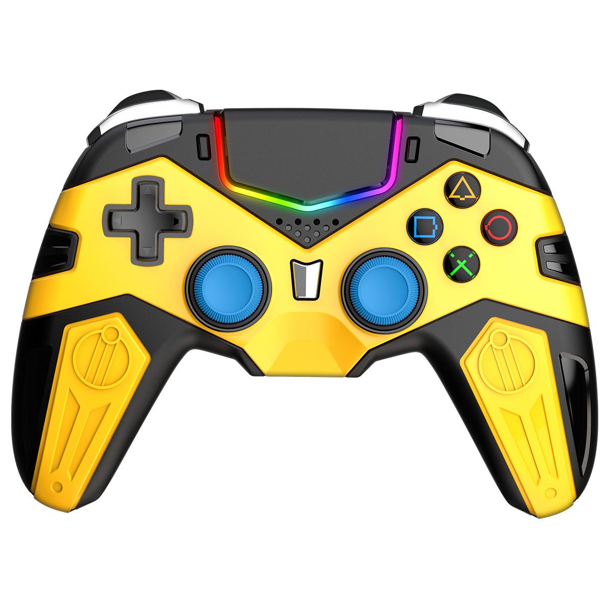 PS4/PS3, PC System Wireless Game Controller, Built-in Speaker, 3.5mm Headphone Jack, Boot Etc., Induction Trackpad, Dazzling Light Effect 15.5*11.5*4.5cm білий
PS4/PS3, PC System Wireless Game Controller, Built-in Speaker, 3.5mm Headphone Jack, Boot Etc., Induction Trackpad, Dazzling Light Effect 15.5*11.5*4.5cm білий
