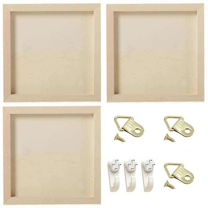 Sweet Plus canvas art supplies wooden wood canvas board wooden frame wood frame drawing board paint clay craft oil clay art (20cm / 3 pieces)
Sweet Plus canvas art supplies wooden wood canvas board wooden frame wood frame drawing board paint clay craft oil clay art (20cm / 3 pieces)