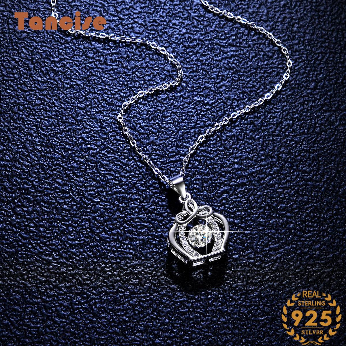 Tancision S925 стерлингового серебра Муассанит Роскошное индивидуальное ожерелье с подвеской женское классическое ожерелье прилив вечерние подарок 0.5CT серебряный
Tancision S925 стерлингового серебра Муассанит Роскошное индивидуальное ожерелье с подвеской женское классическое ожерелье прилив вечерние подарок 0.5CT серебряный