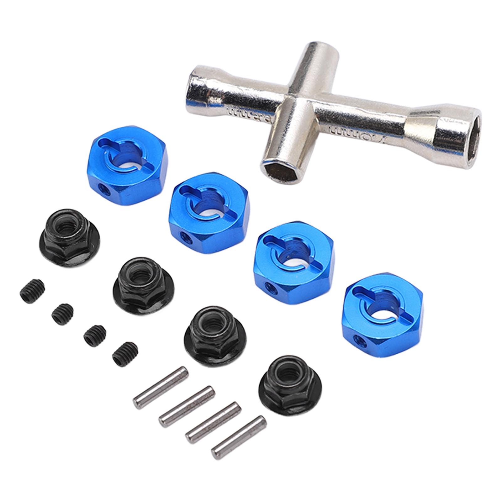 4PCS RC Car Metal 5mm Thick Wheel Hex Nut with Cross Sleeve for TRAXXAS SLASH 4X4 2WD
4PCS RC Car Metal 5mm Thick Wheel Hex Nut with Cross Sleeve for TRAXXAS SLASH 4X4 2WD
