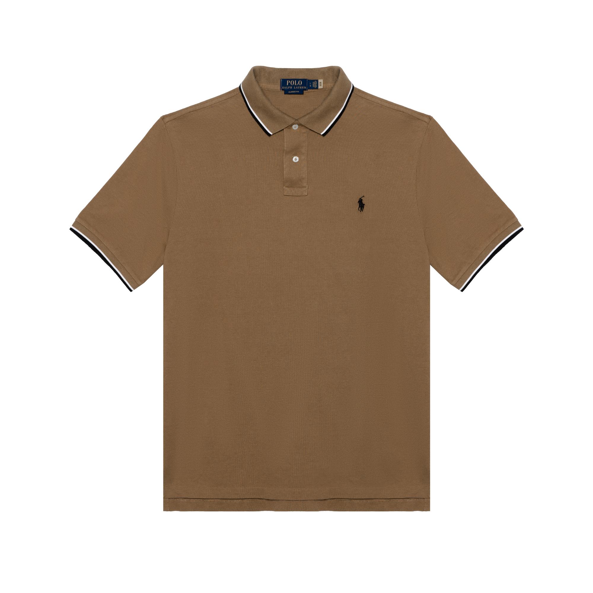 Polo Ralph Lauren SS24 Logo Embroidered Straight Fit Short Sleeve Polo Shirt Men Polo Shirts Brown 710844275-031 L
Polo Ralph Lauren SS24 Logo Embroidered Straight Fit Short Sleeve Polo Shirt Men Polo Shirts Brown 710844275-031 L